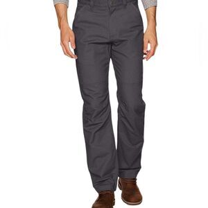 NWT Carhartt Cryder Dungaree Flex Gray Chinos Comfortable Work Pants 38/30